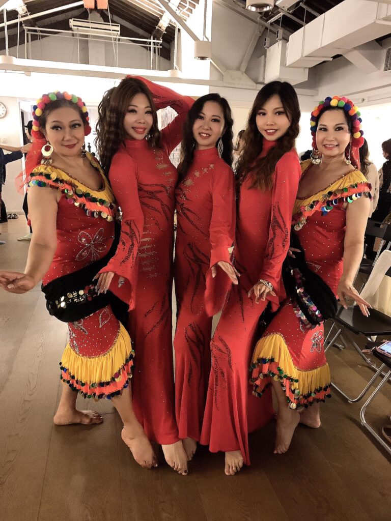 夢芝舞蹈團 Carmanie, Mancy, Gaga, Gloria 四位導師，於 The Sapphire Group Dance Showcase 2024 演出伊拉克舞